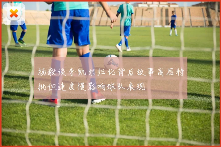杨毅谈李凯尔归化背后故事高层特批但速度慢影响球队表现