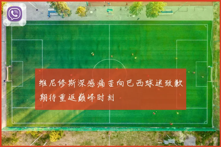 维尼修斯深感痛苦向巴西球迷致歉期待重返巅峰时刻